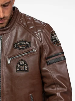 Nieto - Blouson cuir motard