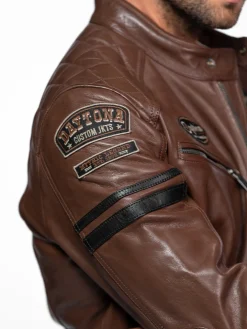 Nieto - Blouson cuir motard