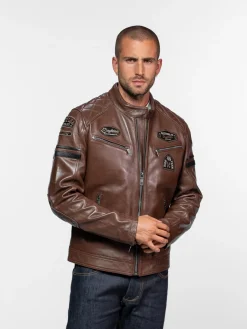 Nieto - Blouson cuir motard