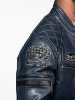 Nieto - Blouson cuir motard
