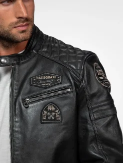 Nieto - Blouson cuir motard