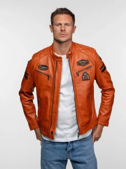 Nieto - Blouson cuir motard