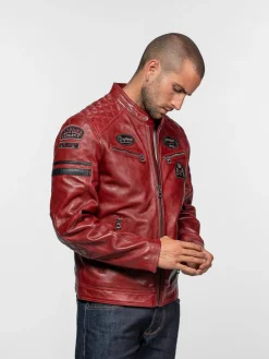 Nieto - Blouson cuir motard
