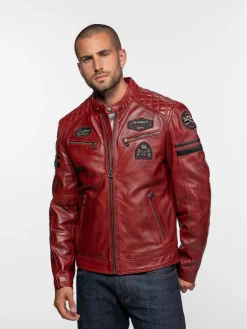 Nieto - Blouson cuir motard