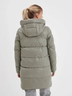 Olgar - Doudoune cuir femme