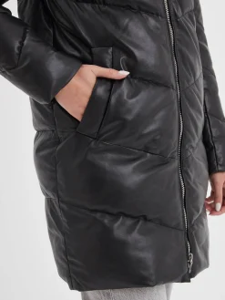 Olgar - Doudoune cuir femme