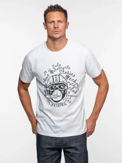 Pajari - T-shirt moto vintage