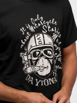 Pajari - T-shirt moto vintage
