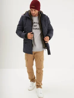 Panguitch - Parka bleue homme
