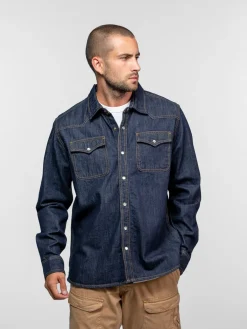 Patrol - Chemise denim homme