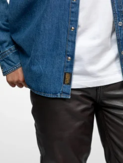 Patrol - Chemise denim homme