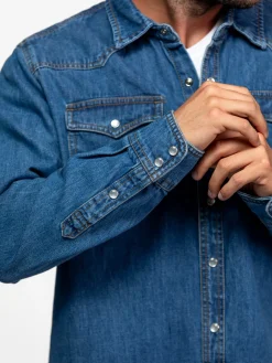 Patrol - Chemise denim homme