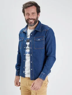 Patroller - Chemise denim homme