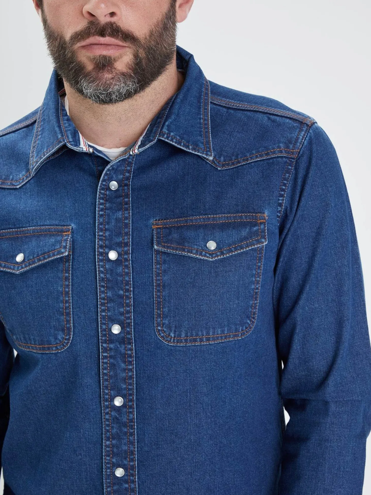 Patroller - Chemise denim homme