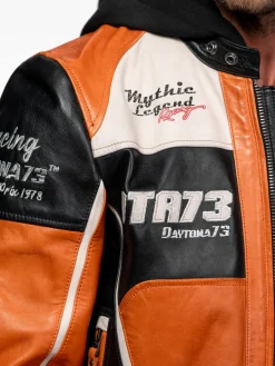 Perez - Blouson cuir motard