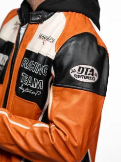 Perez - Blouson cuir motard