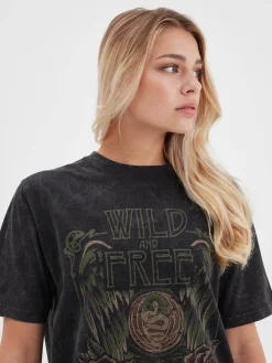 Petula - T-shirt rock femme