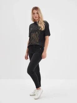 Petula - T-shirt rock femme