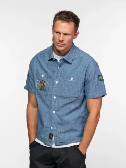 Peyote - Chemise pompiste vintage