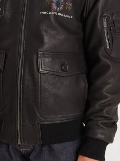 Phantom - Blouson cuir aviateur homme