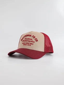 Plymouth - Casquette vintage moto