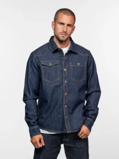 Pueblo - Chemise denim homme