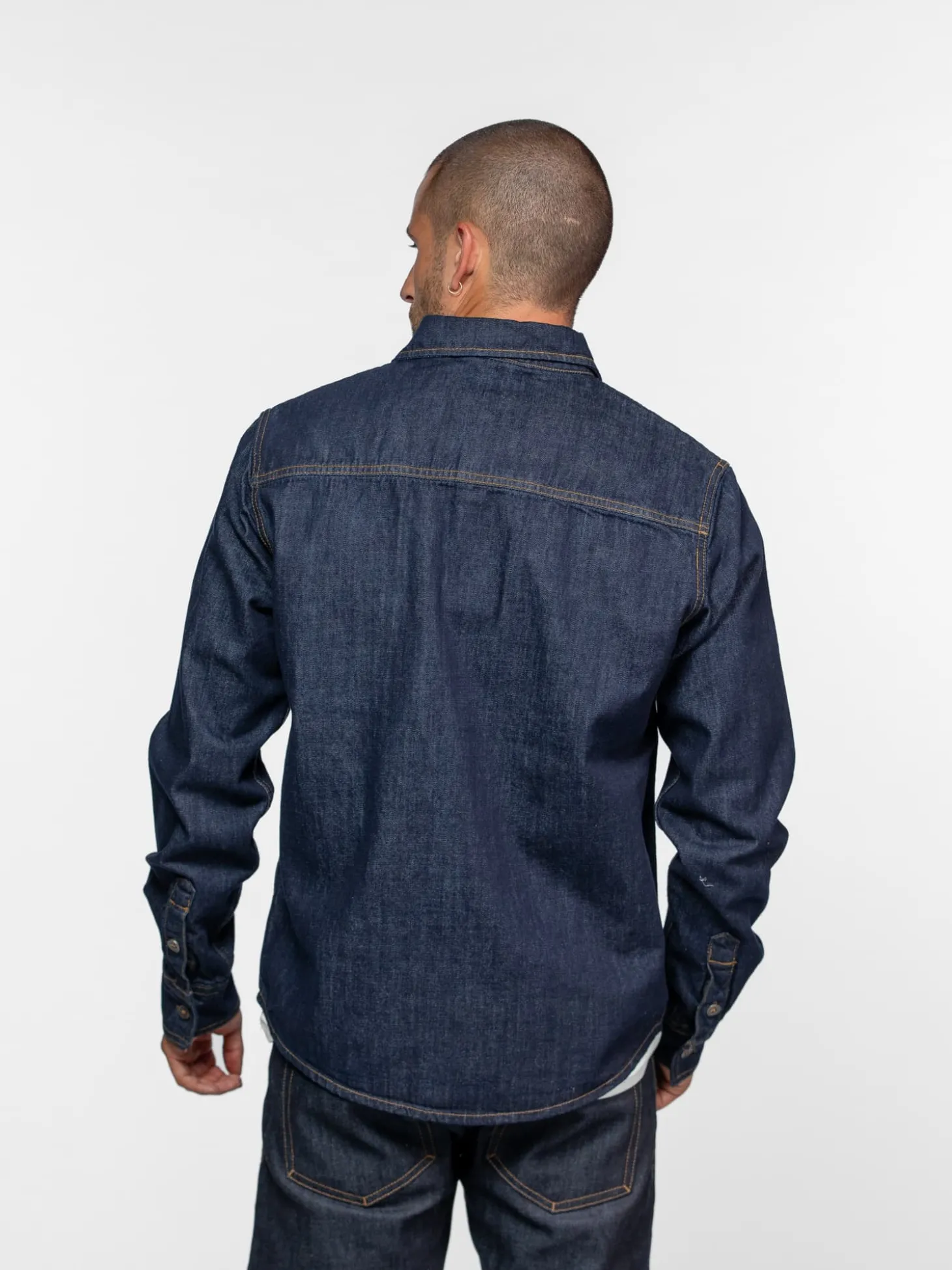 Pueblo - Chemise denim homme