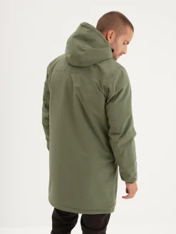 Regen - Parka longue en sherpa