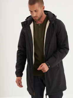 Regen - Parka longue en sherpa