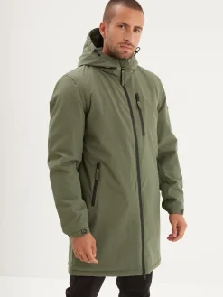 Regen - Parka longue en sherpa