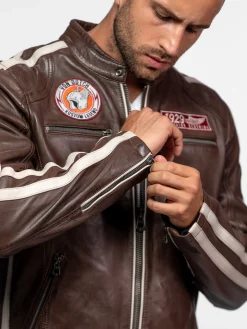 Road - Blouson motard cuir