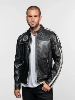 Road - Blouson motard cuir