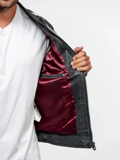 Road - Blouson motard cuir