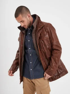 Rodeo - Veste cuir homme