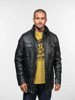 Rodeo - Veste cuir homme