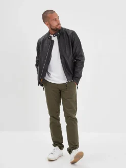 Ruidoso - Blouson cuir motard