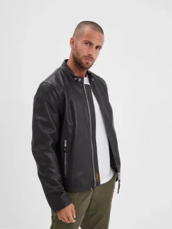 Ruidoso - Blouson cuir motard