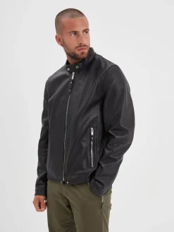 Ruidoso - Blouson cuir motard
