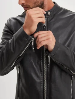 Ruidoso - Blouson cuir motard