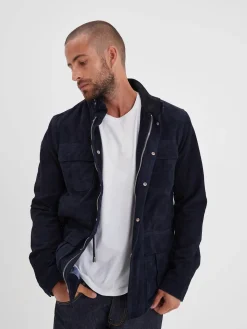 Salem - Veste cuir homme