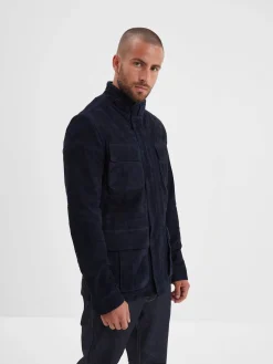 Salem - Veste cuir homme