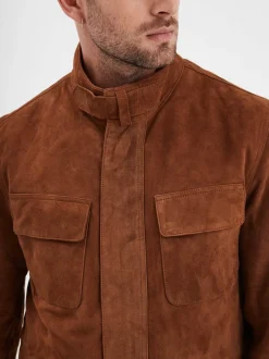 Salem - Veste cuir homme