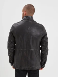 Salemi - Blouson cuir vintage