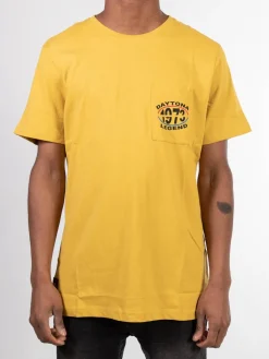 Salm - T-shirt moto rétro homme