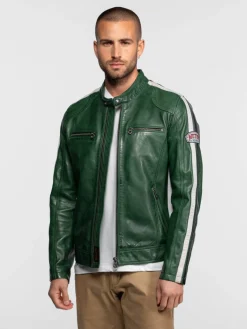 Scotty - Blouson cuir motard