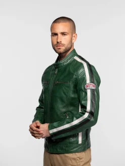 Scotty - Blouson cuir motard