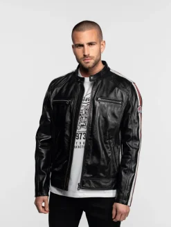 Scotty - Blouson cuir motard