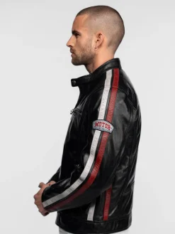 Scotty - Blouson cuir motard