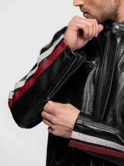 Scotty - Blouson cuir motard