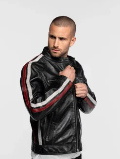 Scotty - Blouson cuir motard